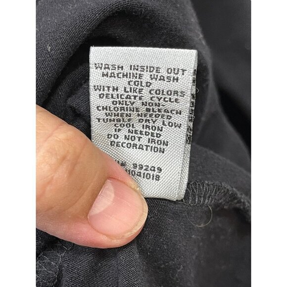 Liz & Me Catherines Knit Blouse 3X 26/28W Silver Rhinestone Studs Long Sleeves - Picture 7 of 8